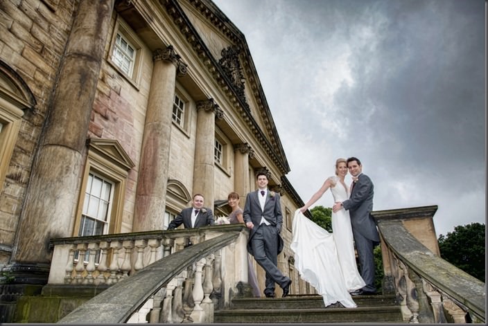 wedding at Nostell Priory