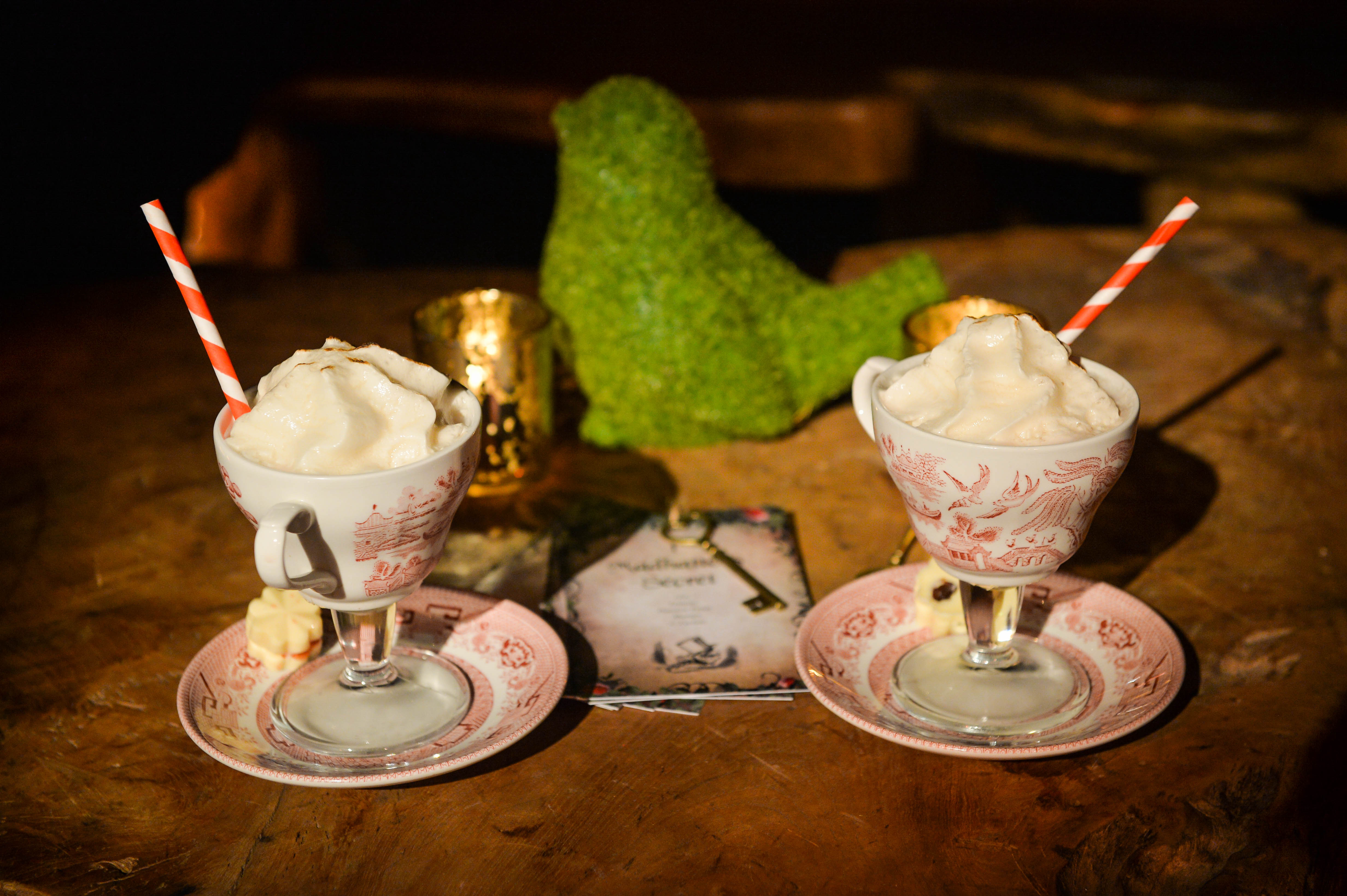 Escapade's Alice in Wonderland themed cocktails