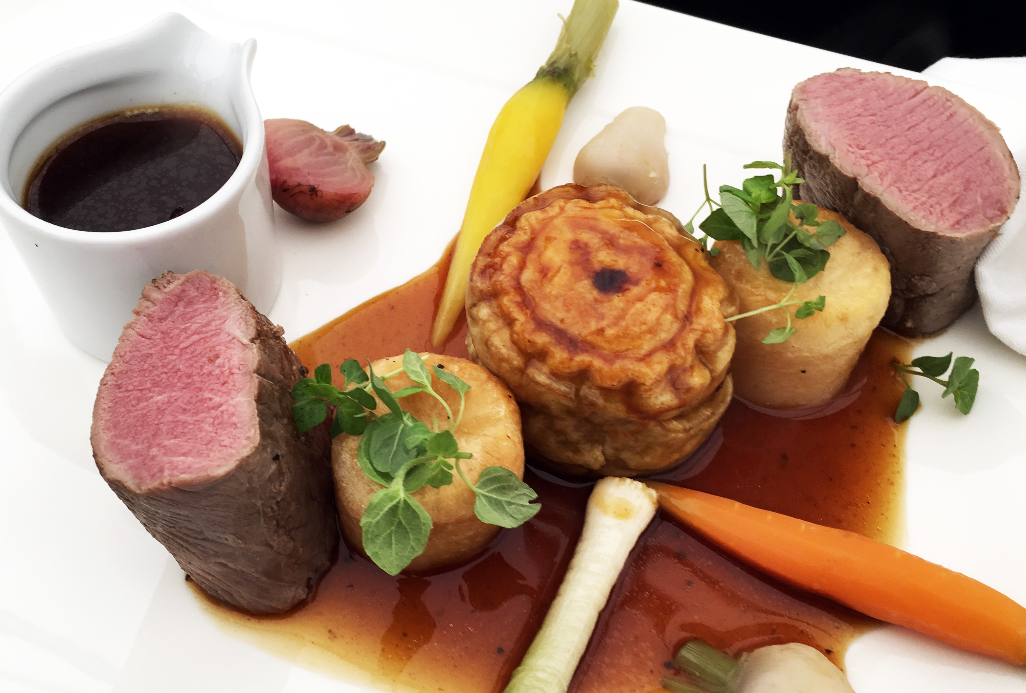 Nidderdale Lamb main course - by award winning caterers Dine