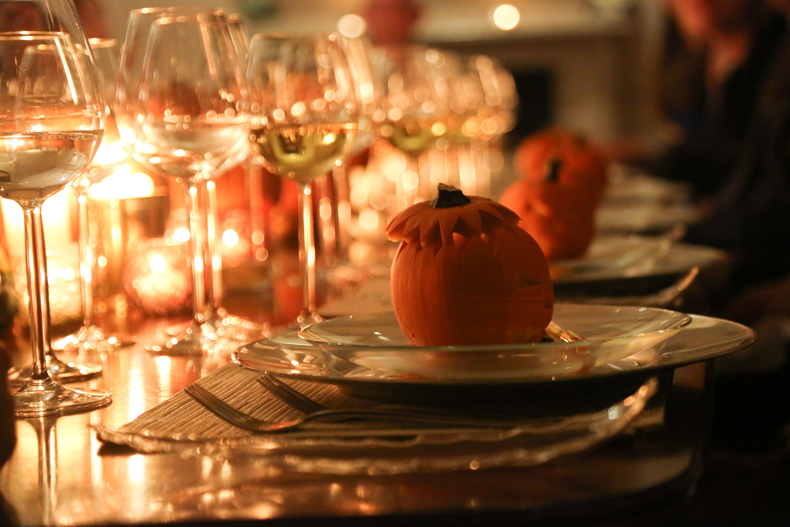 The Brownlee Brothers enjoyed a starter of Pumpkin Soup