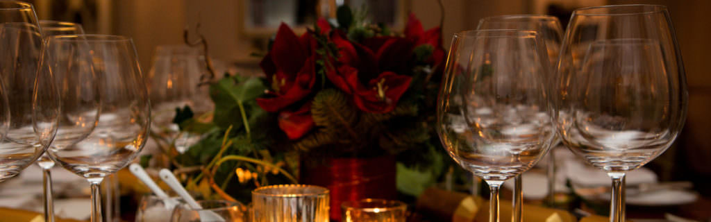 christmas feast at dine - mansion