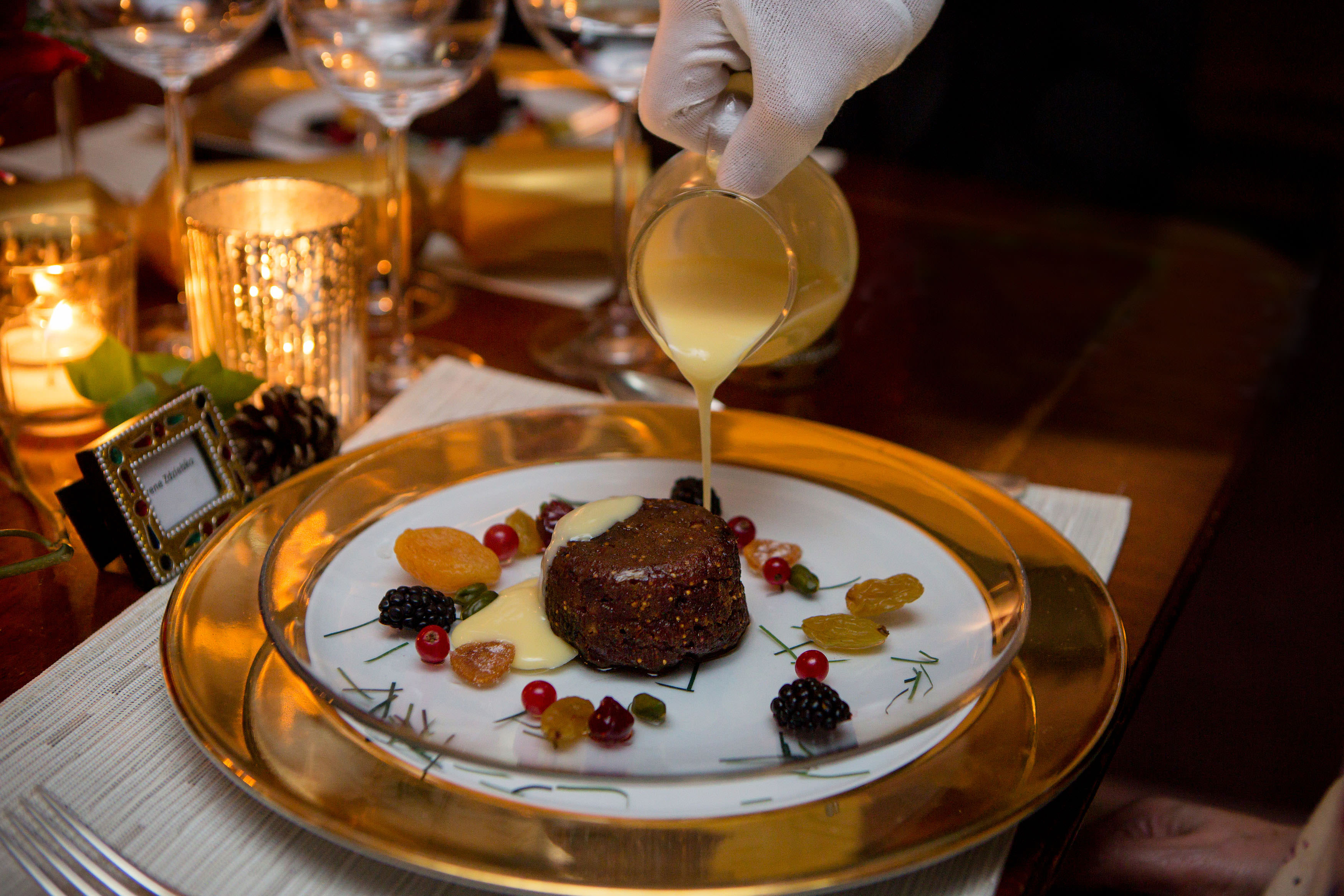 Ambassadors' Dinner - Regency Christmas Feast - Plum & Fig Christmas Pudding