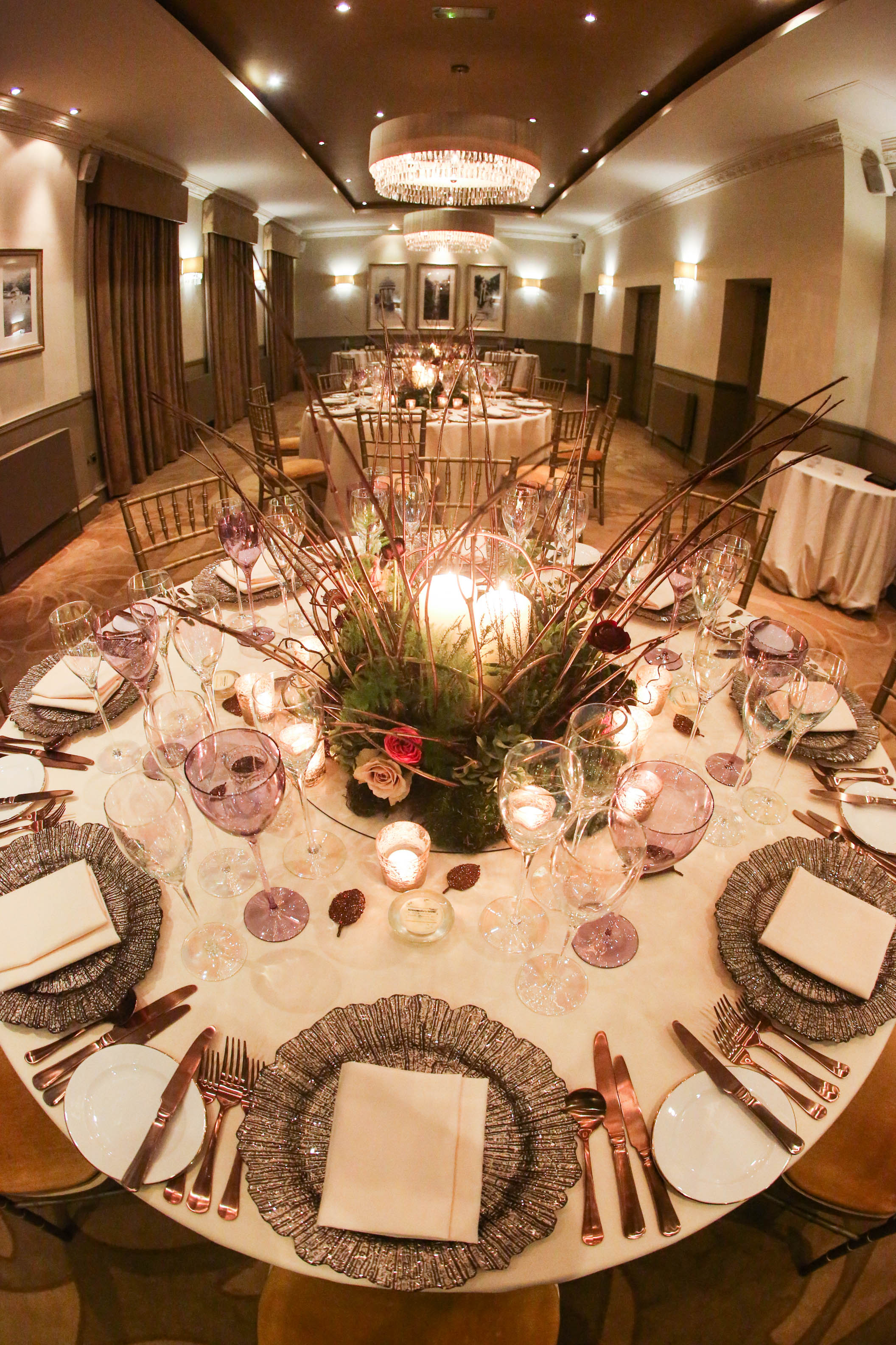 Flower Crown Centerpieces