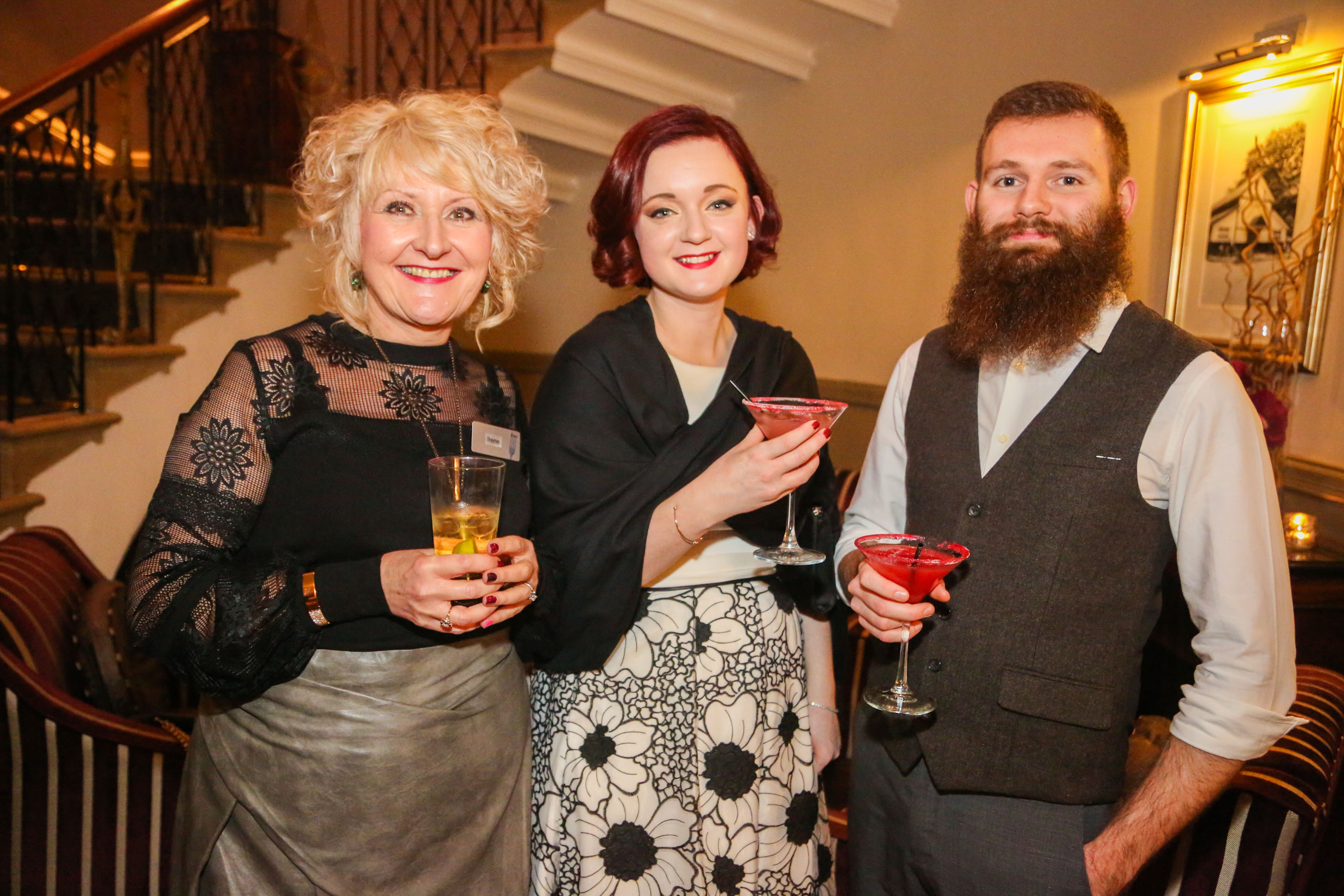 Jane &amp; Ben, Owners of New Craven Hall with Irene from Dine