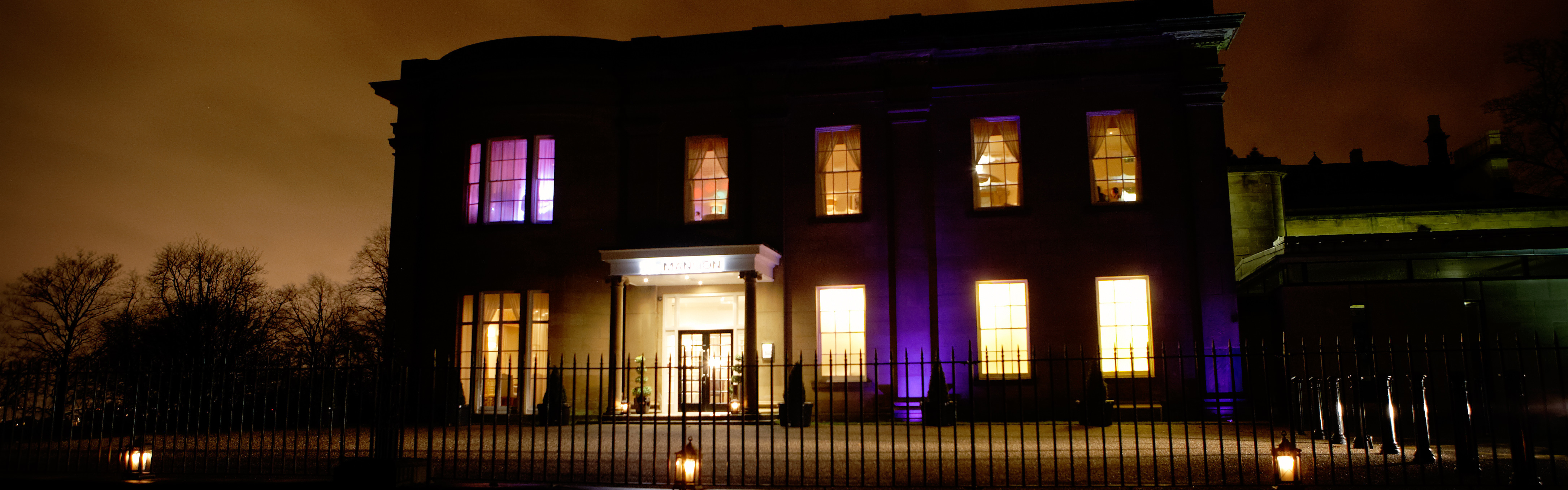 Entrance to The Mansion