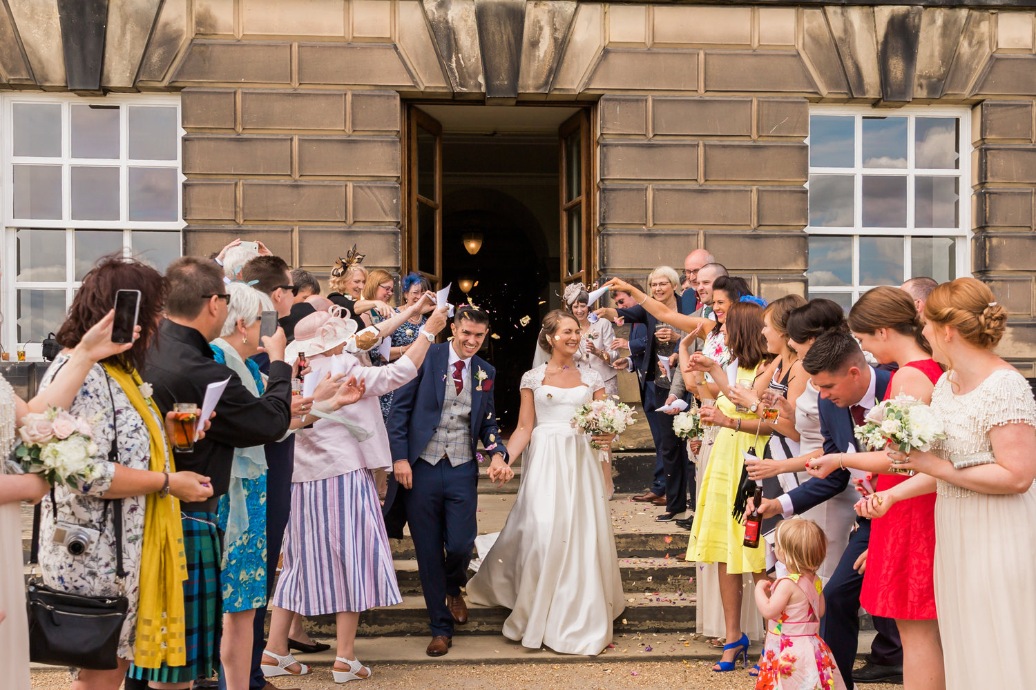 Dine Events | Wedding Venue | Wentworth Woodhouse | Civil Ceremony | Mr & Mrs