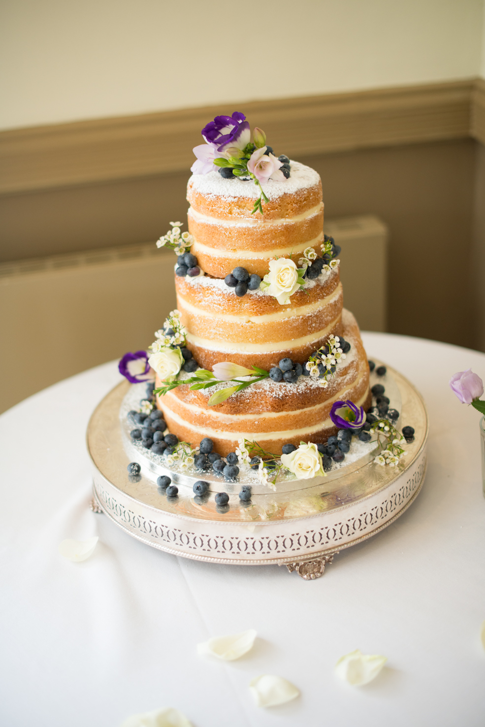 Naked Wedding Cake by Dulcie Butterfly