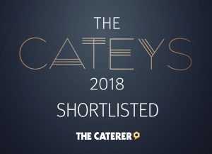 The Catey Awards Finalist Logo - 2018 - Dine, Best Caterer Award