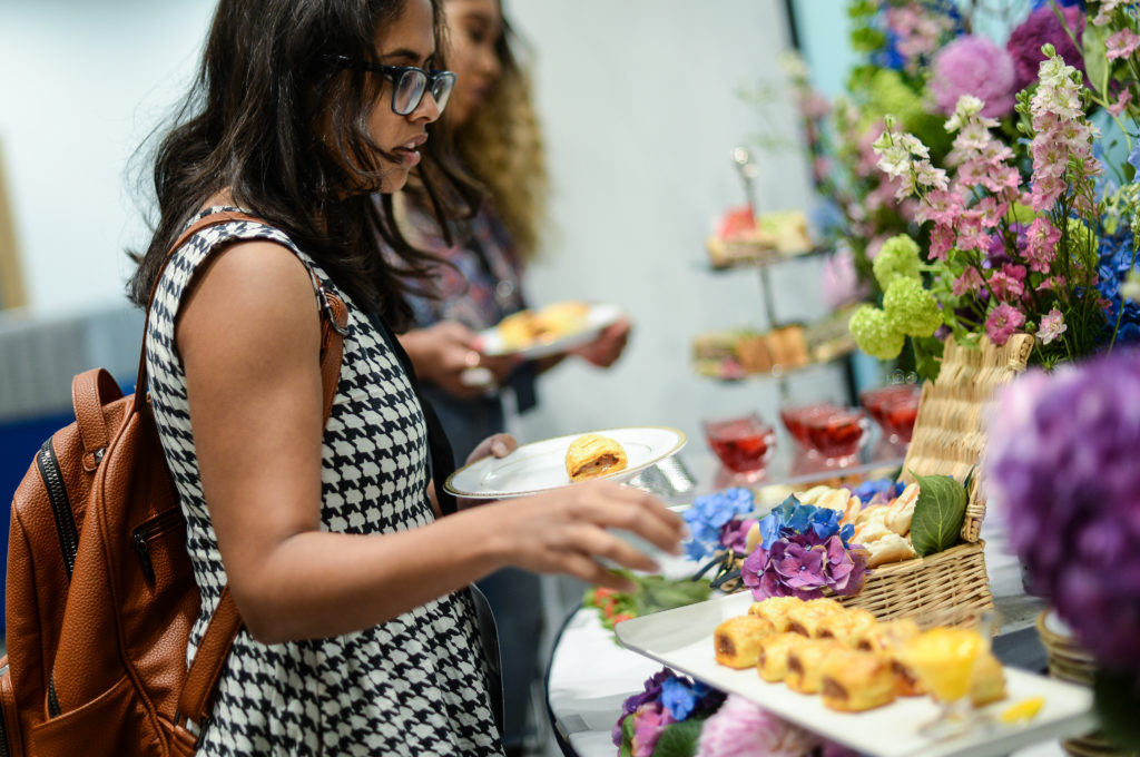 Champagne Afternoon Tea at Office Launch with Dine