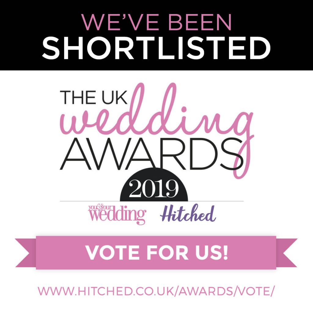 UK Wedding Awards, Vote for Dine