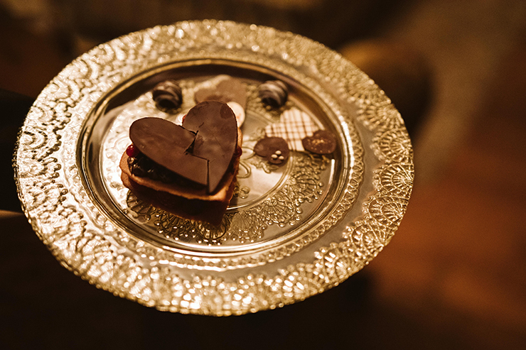 Dine Dessert - Layers of Chocolate & Raspberries