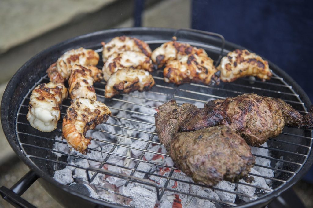 Barbecue at The Mansion, Leeds