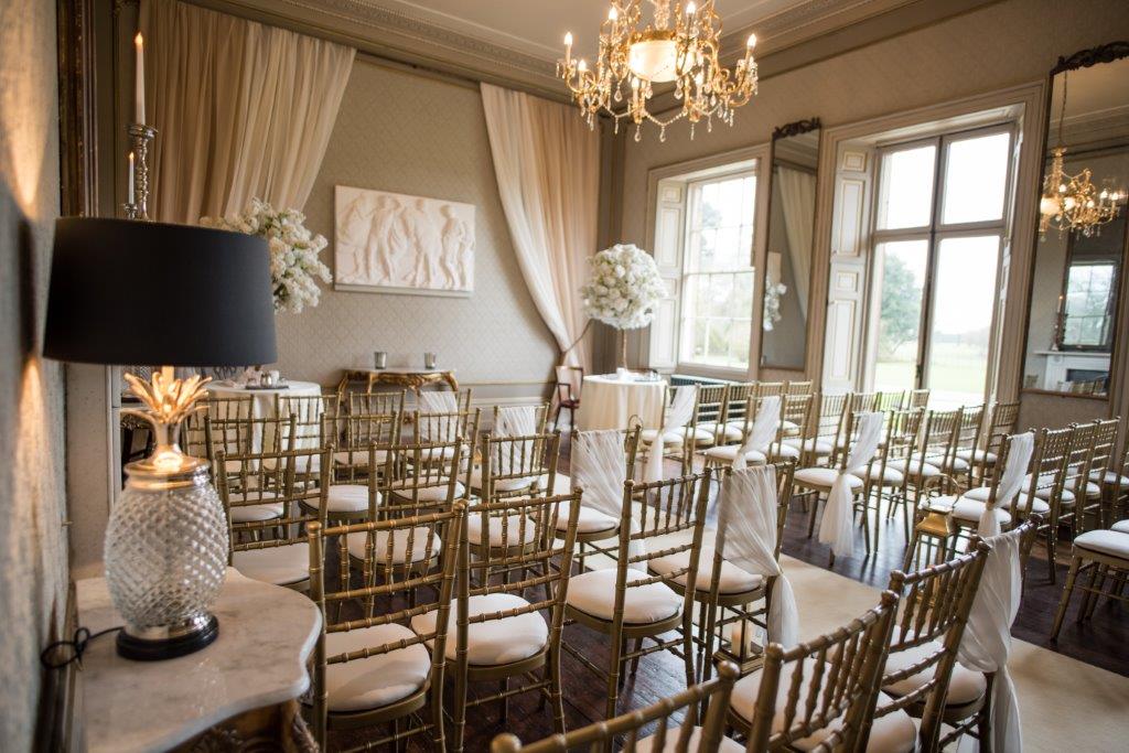 Dine Venues | Rise Hall | Ceremony Room | Jane Beadnell Photography