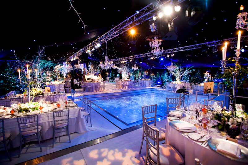 Dine Marquees | Winter Wonderland Event | Christmas Themed Celebrations