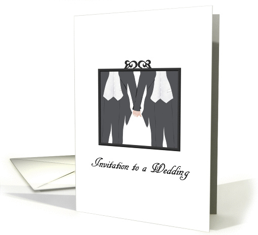Dine Venues | LGBT Wedding Invitations | Gay wedding | 2 Grooms