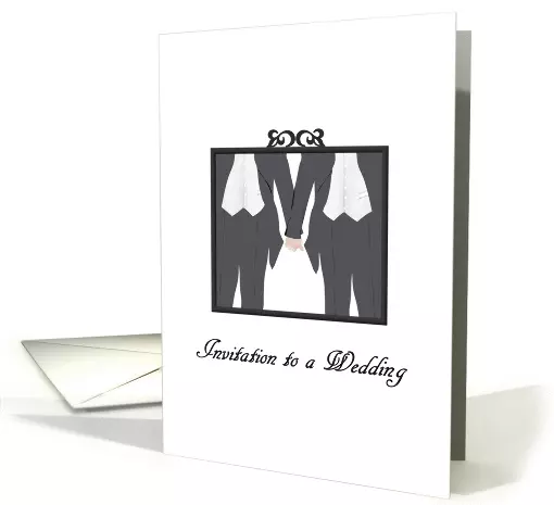 Dine Venues | LGBT Wedding Invitations | Gay wedding | 2 Grooms 