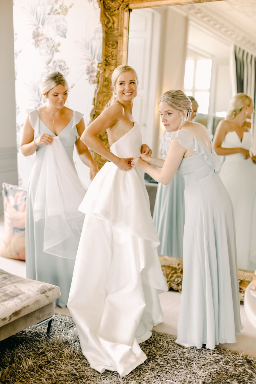 Dine Venues | Howsham Hall | Summer Wedding | Belle and Beau Photography |  Bridal Prep